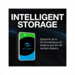 Seagate Skyhawk AI SATA III 3.5" Internal Hard Drive - 16TB, Single, 512MB Cache (ST16000VE004) - Image 4